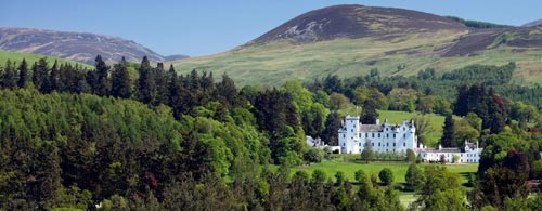 Blair Castle in the heart of Highland Perthshire