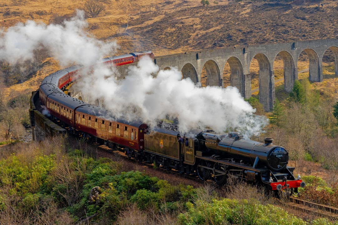 West Highlands, Glen Coe and The Jacobite Steam Train