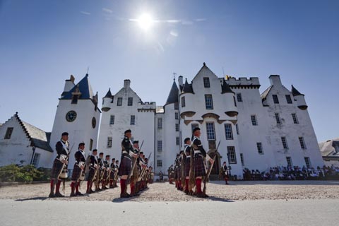 Atholl Highlanders at Blair Castle