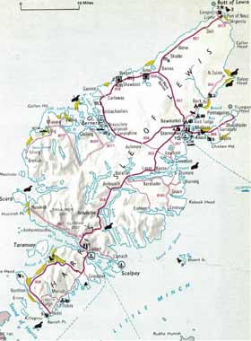 Isle Of Lewis Map - Ailina Laurette