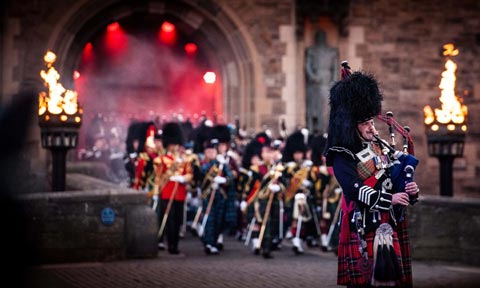 Charles and William attend Royal Edinburgh Military Tattoo for the first  time  BelfastTelegraphcouk